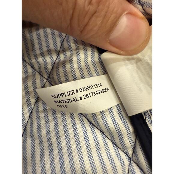 Ralph Lauren Womens Navy 2020 PGA Harding Park Quilted Button Full Zip Vest XL - Picture 10 of 12